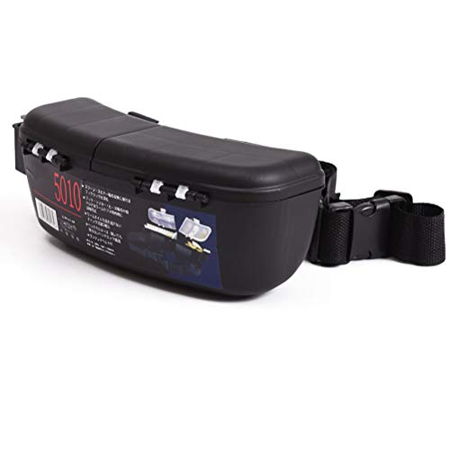 Wsrcxx Bait Storage Box, Waist Fishing Boxes Convenient Luya Bait Hook Tackle Storage Box Fishing Toolbox Fishing Tackle Equipment