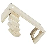 Plateforme de support de cage - la plate-forme pour hamster peut être utilisée comme un très pratique pour vos qui ont de petits animaux que des hamsters, ils le feront certainement, petite plate-forme en bois pour animaux de compagnie