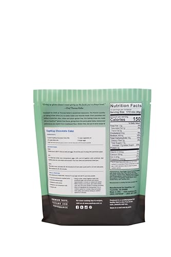 Cup4Cup Chocolate Cake Mix, 1.3 Pounds, Certified Gluten Free, Non-GMO, Kosher, Made in the USA - Thumbnail 2