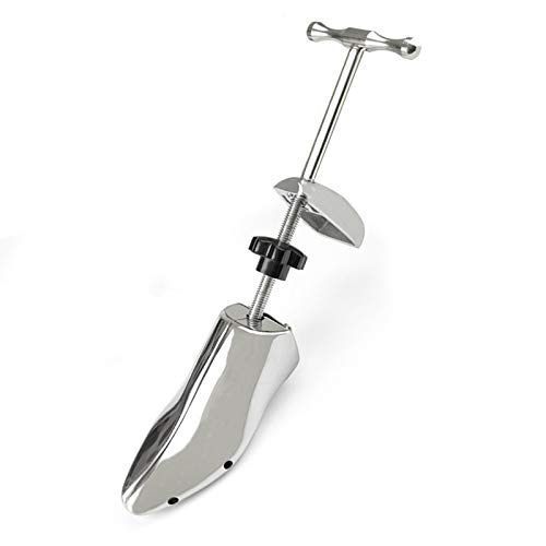 TZTED Embauchoirs, Longueur Réglable Professionnelle Embauchoirs, Facile à Utiliser Durable Embauchoirs à Chaussures pour Homme Femmes,Métallique,39~46 Cover