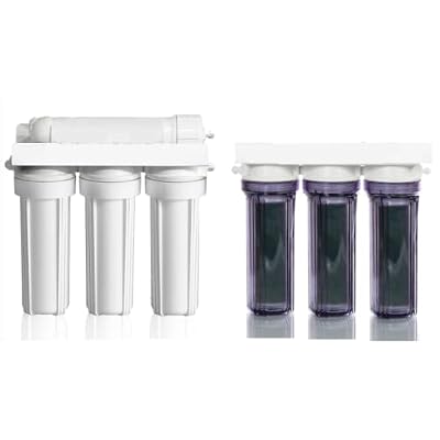 7 Stage PRO RO/DI Aquarium Reef Reverse Osmosis Deionization System | 100 GPD