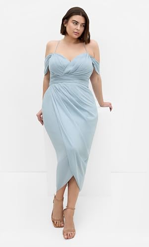 Image of City Chic Women's Plus Size Dress - Entwine Maxi