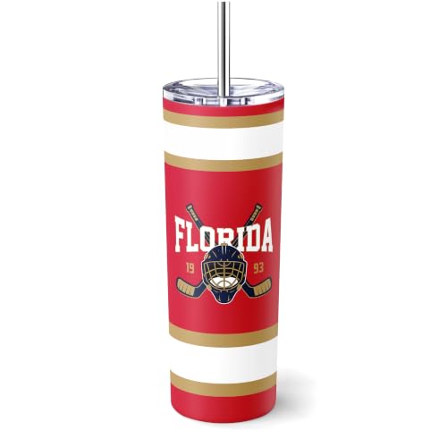 Image of ANTKING Florida Tumbler 20oz Travel Mug Custom Name Number Gifts | Stainless Steel Insulated Coffee Cup for Men Women