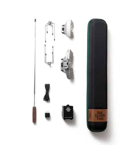 BBQ Island Grills & Smokers Rotisserie for Large Big Green Egg