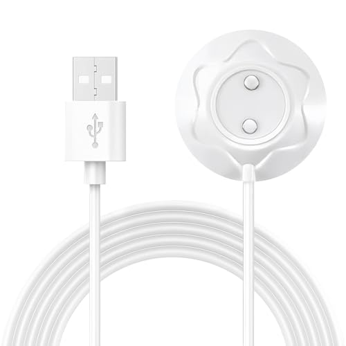 Magnetic Rose Charger USB Cable Kwevos 2 Prong Magnetic USB Cable 2.7ft 12mm Replacement Charging Cord for Rose Only
