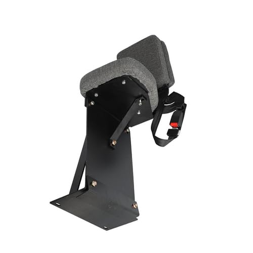 Side Kick Buddy Seat Assembly Fabric Gray fits Case IH 7110 7120 7130 7140 7150 7210 7220 7230 7240 7250 8910 8920 8930 8940 8950