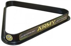 Trademark United States Army Billiard Ball Triangle Rack