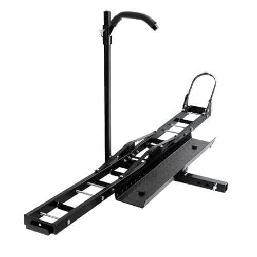 Soporte portamoto con rampa para enganche 2 pulgadas miniatura 3
