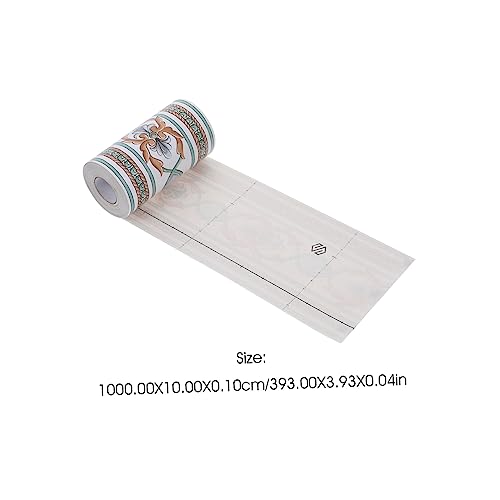 Hemobllo 3 Rolos de borda de papel de parede e casca adesivos decoração de decalque de borda de pape