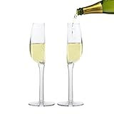 Genérico Copa de vino tinto - Media taza de cristalde tallo largo de 140 ml | 2 copas de vino novedosas con forma de mitad para el hogar, restaurante, cocina, bar, bodas, reuniones y festivales