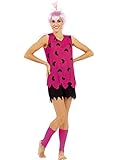 【El disfraz más original y divertido】 ¡Para disfraces en grupo o en pareja, para grandes y pequeños!. DISFRAZ DE PEBBLES - LOS PICAPIEDRA para mujer de color Multicolor para convertirte en protagonista de tus dibujos favoritos.. Have fun!.