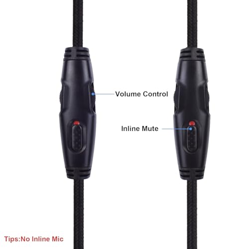 Câble pour HyperX Cloud Mix Alpha avec commande de volume de 1,2m