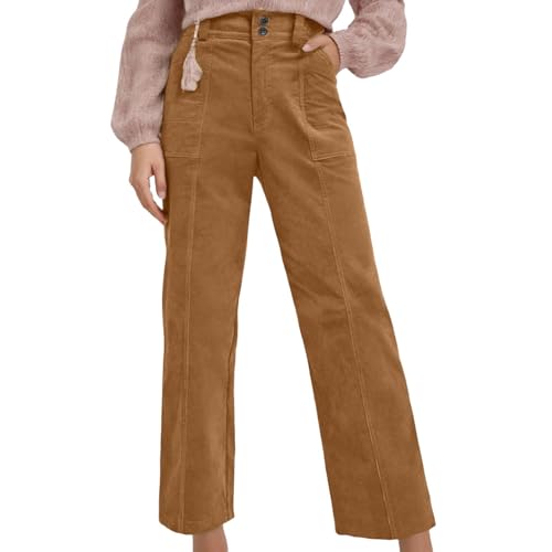 Pantalon large en velours côtelé pour en finir avec les vêtements serrés en automne