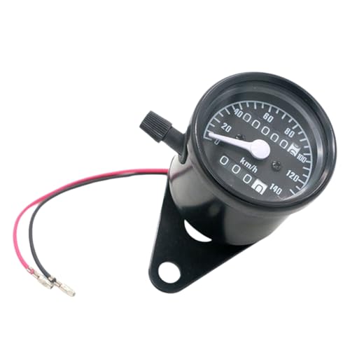 Amazon.co.jp: MAKUMINORS 汎用 機械式 バイク スピードメーター 140km