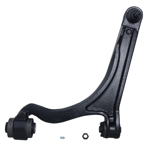 Image of Detroit Axle - Front Lower Control Arms for 2004-2008 Chrysler Pacifica 2005 2006 2007, 2 Lower Control Arms w /Ball Joints, 4 Inner & Outer Tie Rods, 2 Sway Bar Links Replacement
