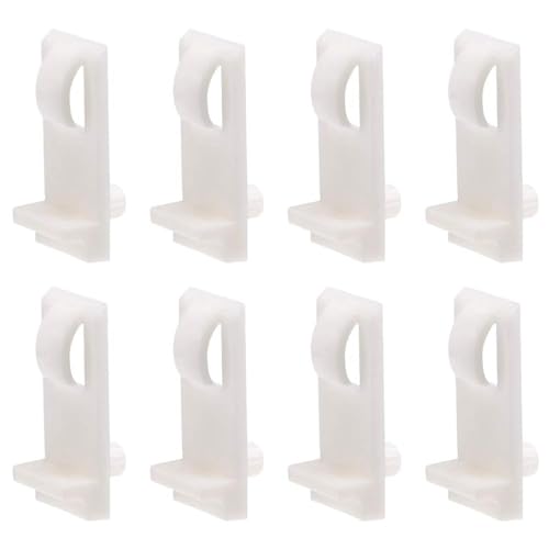 Plastic Shelf Support Pegs,5.3mm Shelf -Locking,Cabinet Shelf Clips,Shelf Bracket Peg,for Kitchen Furniture Book Shelves Supplies,20pcs