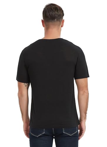 Men's Merino Wool T-Shirt Short Sleeve Athletic Tee Moisture Wicking Mens Lightweight Base Layer4