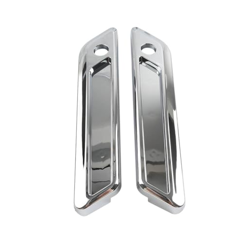Cobertores de bisagra y seguro para alforjas duras ABS Three T FSFY cromados para modelos Harley Touring 2014 en adelante miniatura 3