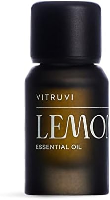 Vitruvi Organic Lemon, 100% Pure Premium Essential Oil (0.3 fl.oz)