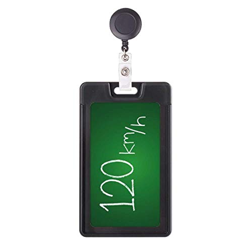 Étui à badge rétractable Velocity Kowledge avec enrouleur robuste pour carte