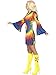 Smiffy's Women's 1960's Tie Dye Costume, Dress, 60's Groovy Baby, Serious Fun, Multi, Large