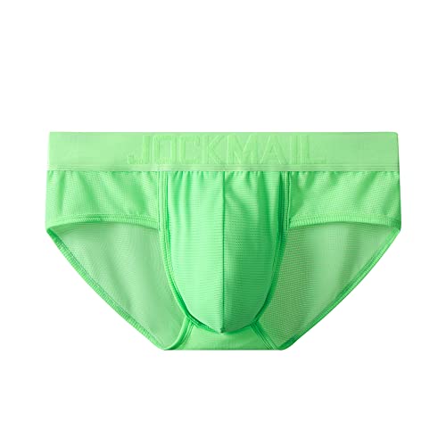 JOCKMAIL 3pcs/Pack Mens Briefs Underwear Mesh Comfort Underwear Briefs Men Underpants4