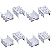 8PCS Aluminum Heat Sink 20 * 15 * 10mm Heatsink Cooler for Mos Cooling Triode VRM GPU Stepper Driver CPU