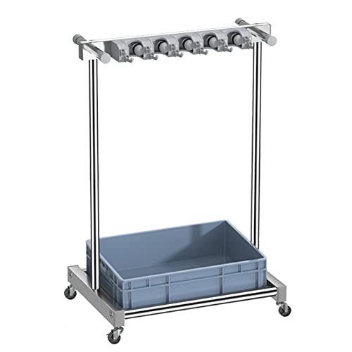 Chariot de rangement pour balais et serpillères idéal buanderie et garage
