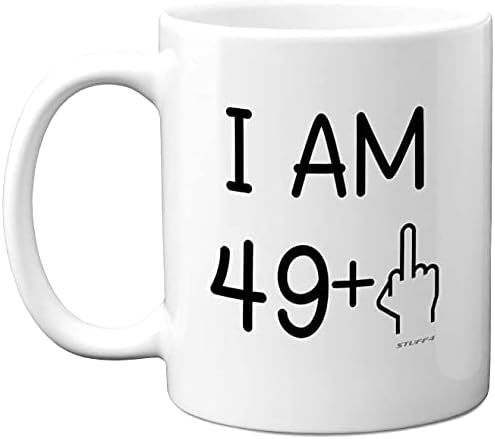 Stuff4 - 18th Birthday Gifts for Women Men, Novelty Mug Middle Finger, Funny Gifts, Perfect Birthday Present, Funny Mugs for Women Men, 11oz White Ceramic Dishwasher Safe, One Size