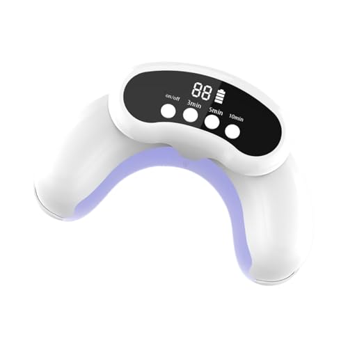 Lámpara de gel rápida, máquina secadora de uñas UV, luz de curado de 48 W con temporizador, dispositivo de manicura con sensor infrarrojo, herramienta de belleza con diseño plegable, equipo de uñas