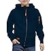 AIMAOMI boys fashion Boys Zip Up Hoodie,Soft Basic Long Sleeve Hooded Pullover Sweatshirt Jacket for Kids Clothes with Pocket Navy