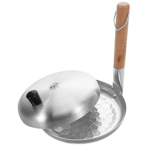 Cabilock Japanese Omelette Pan Non-stick Coating Small Egg Pan for Cooking Oyakodon Pancake and Egg Roll Vertical Handle for Easy Handling