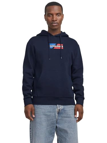 JACK & JONES Male Kapuzenpullover Logo Kapuzenpullover