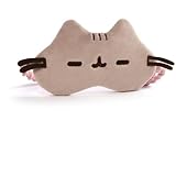 GUND Pusheen Cat Plush Stuffed Animal Sleep Mask, Gray, 8