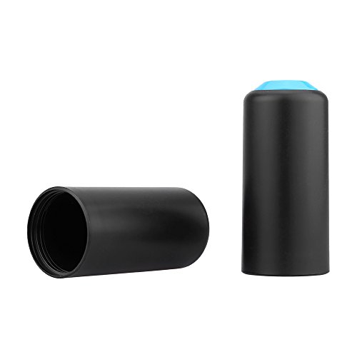 Mingzhe 2 Cores de Bateria parafusada Na Tampa Do Copo para Microfone de Mão Sem Fio Shure Pgx