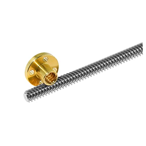 T8 Lead Screw with Nut Stainless Steel for 3d Printer