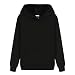 Produktbild Herren-Kapuzenpullover, Rundhalsausschnitt Gr. XXXL, Schwarz