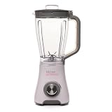 KitchenPerfected 500w 1.5Ltr Table Blender - 2 Speed Settings - Pulse Setting - 50ml Measuring Cup - Plastic Jug - White - E5015WH