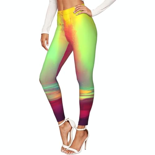 Leggings elásticos coloridos Dream para mujer que no se transparentan en tus rutinas diarias