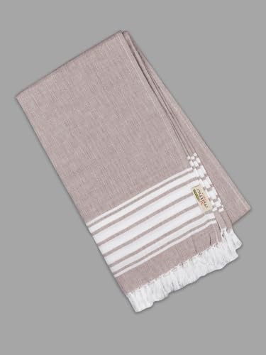 Image of RAMRAJ COTTON Pack Of 4 Cotton Bath Towel Set Crafted For Softness| Durability| And Comfortable Daily Use