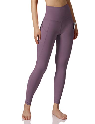 image for ODODOS Women's High Waist Yoga Pants with Pockets,Tummy Control,Workou