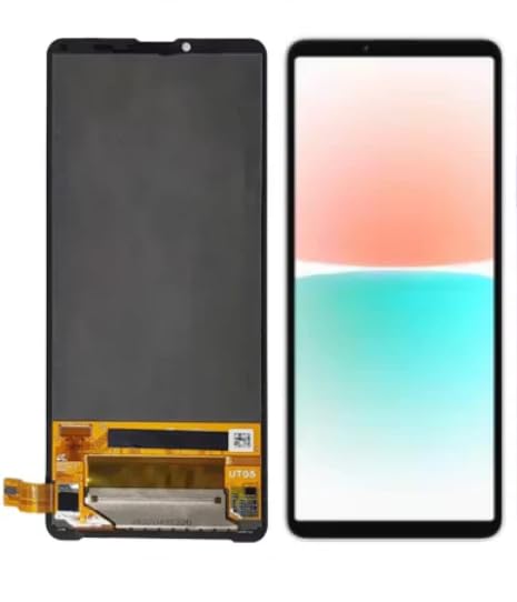 SRJTEK Écran LCD de rechange pour Sony Xperia 10 IV XQ-CC54 XQ-CC72 Écran LCD SOG07 tactile Digitizer Assemblée Kits de réparation (noir, sans cadre)