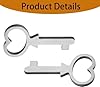 2 Pck Cedar Box Key for Lane Mini Keepsake Boxes with Locks & Jewelry Box Key #4