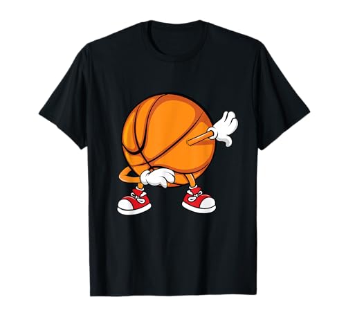 Dabbing Basketball - Basketball Player Coach Sports Lover T-Shirt