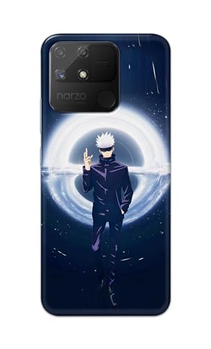 Image of Printed Hard Back Cover for Realme Narzo 50A Back Cover (Popular Anime Character -J2) -190724(EA)