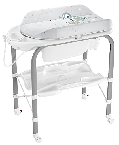 CAM Il Mondo del Bambino - art.C209/C259 - Baños para bebés Cambio - Made in Italy - desde 0 a 11 kg - MONSTRUOS