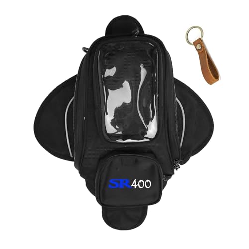 ZNCOJL Tanktasche Tankrucksack Für Yamaha SR 400 Sr400 Multifunktionale Motorrad-Tanktasche(Blau)