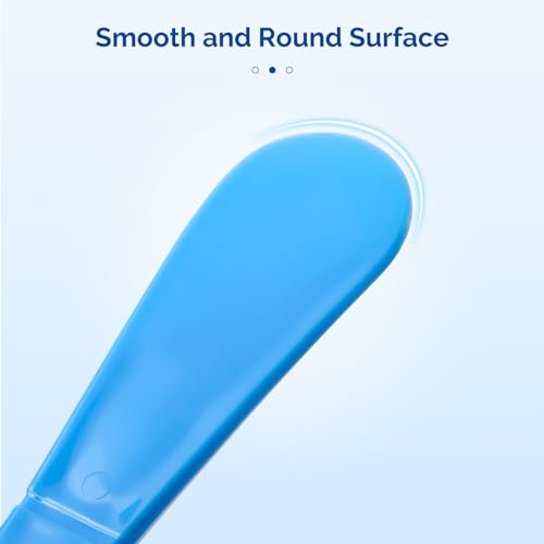 JMU Dental Mixing Spatula10 Pcs, Autoclavable Plastic Dental Mixer Spatula for Alginate Impression Plaster Materials, Blue - Image 5