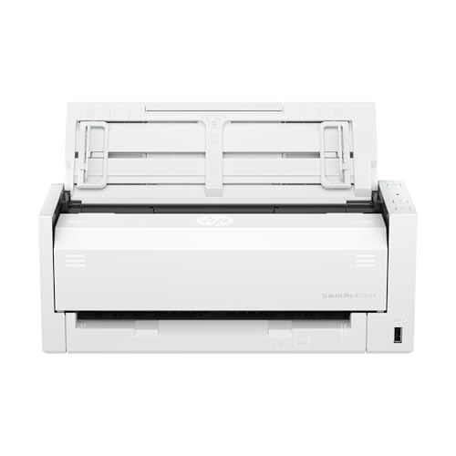 HP ScanJet Pro 4200 s1, Scanner, ADF für bis zu 50 Blatt, USB 3.0, bis zu 4.500 Seiten täglich, automatisierte Workflows