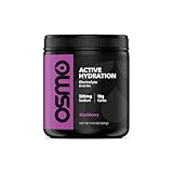 Osmo Active Hydration Electrolyte Powder (20 Servings) - Includes Sodium, Magnesium, Potassium, Carbs & Vitamins, Cane Sugar - All Natural, 3X Faster Hydration, Boosts Power & Endurance, Black Berry
